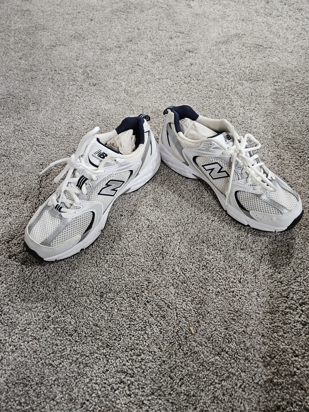 New Balance Mr530 White & Navy Men's Running Shoes